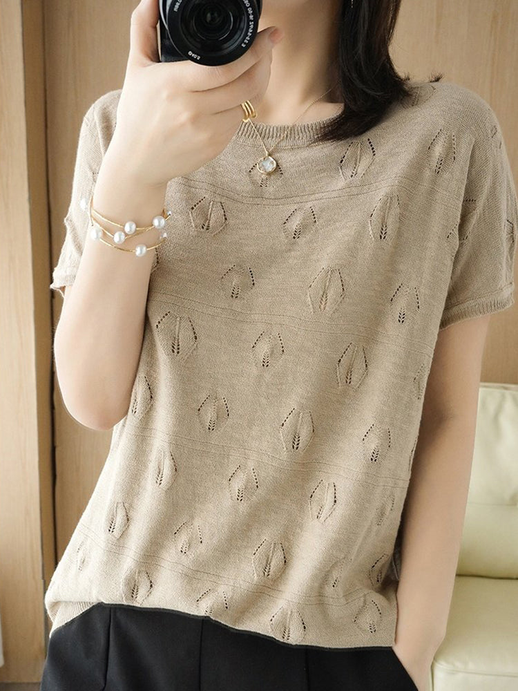 Helena Short Sleeve Women Sweater