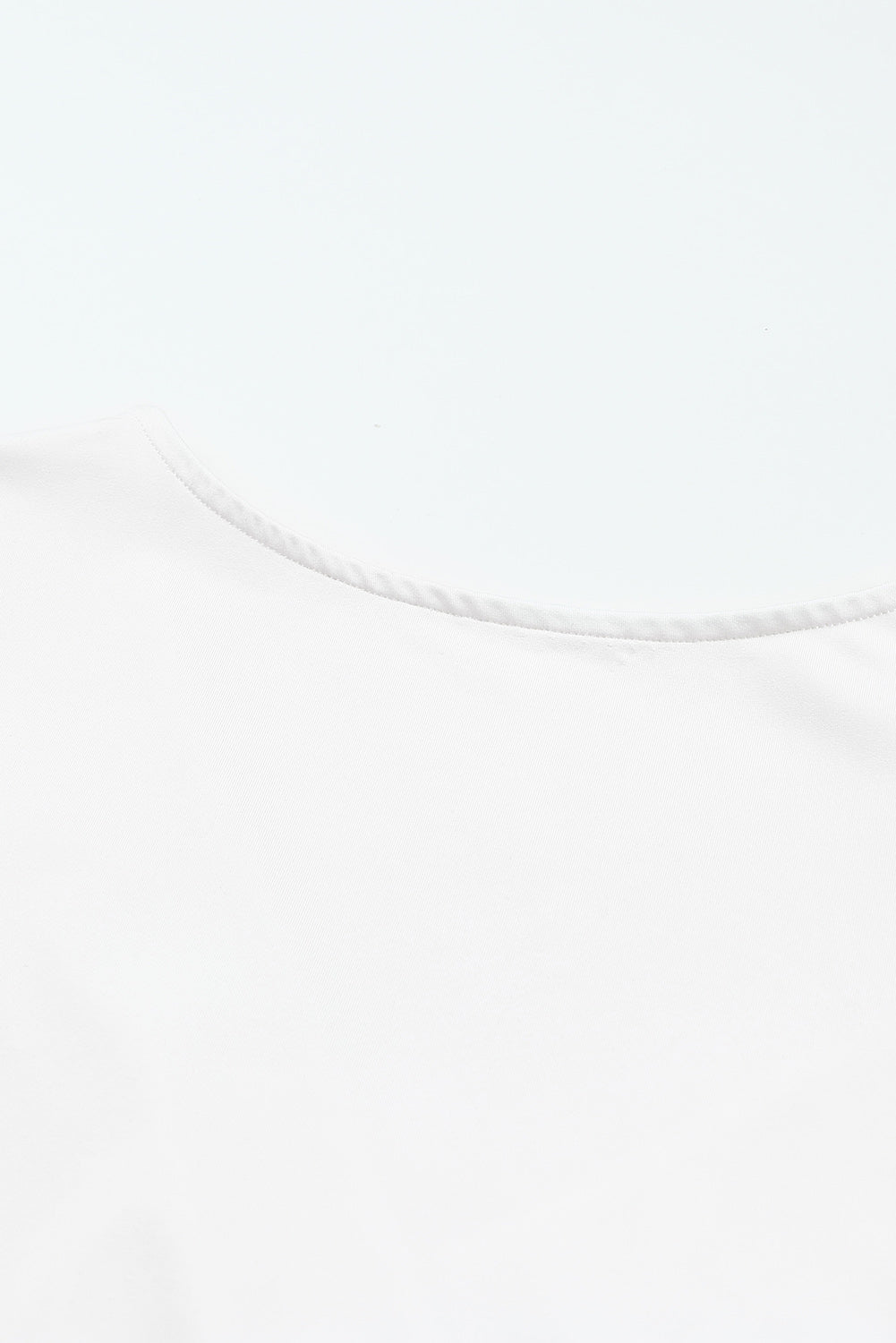 Ivory Lace Short Sleeve Wrap V Neck Bodysuit for Women