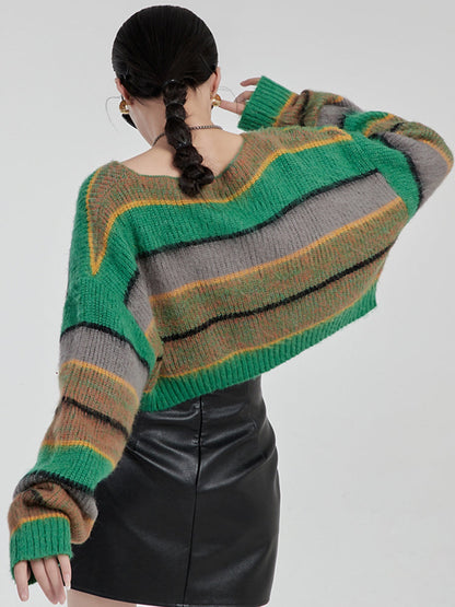 Carol Loose Vintage Women Sweater