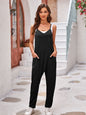 Lovelet Spaghetti Strap Jumpsuit with Pockets