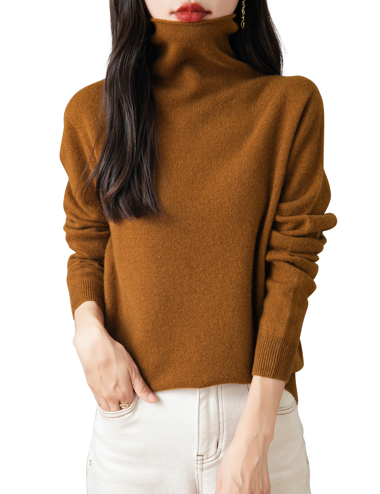 Wendy Woman Turtleneck Sweater