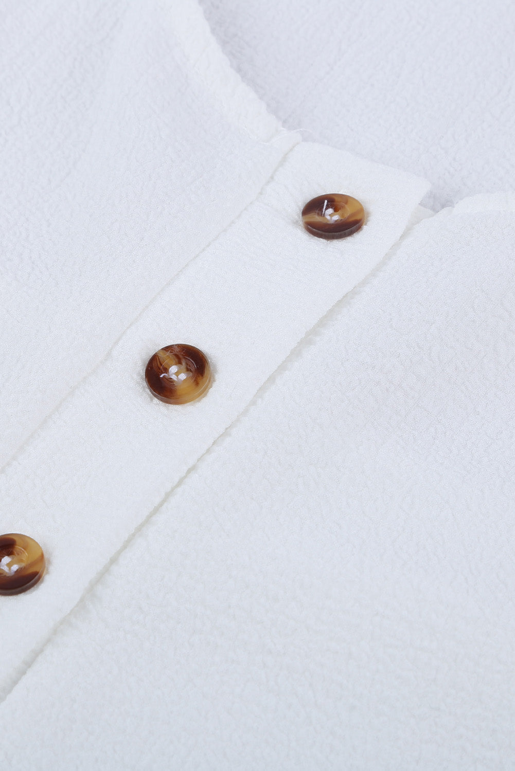Black Casual Button Textured Cotton Tank Top