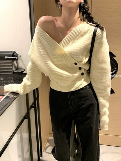 Alyssa Ribbed Woman Sweater