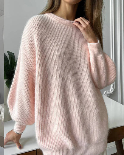 Alana Woman Loose Knitted Cashmere Sweater