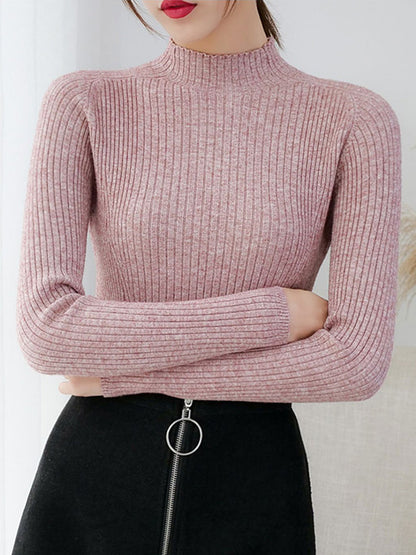 Whitney Women Ribbed Knitted Sweater