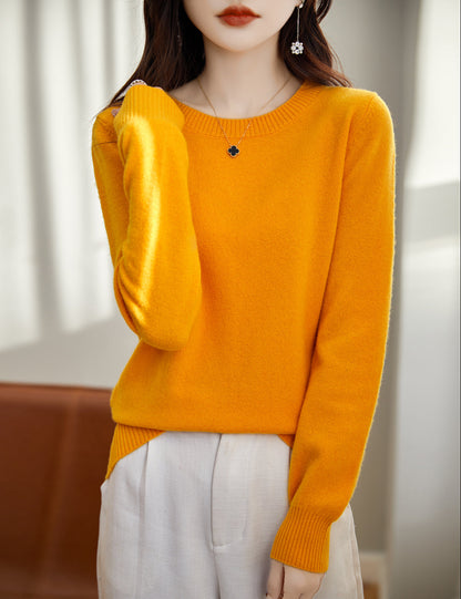 Yvonne Woman O Neck Sweater