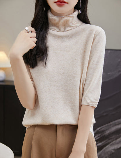 Hannah Woman Turtleneck Sweater