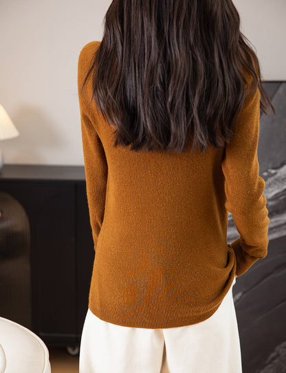 Victoria Woman Long Sleeve Knitted Sweater