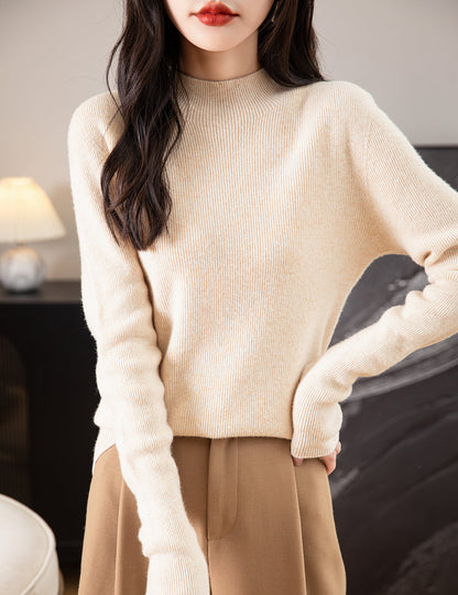 Victoria Woman Long Sleeve Knitted Sweater