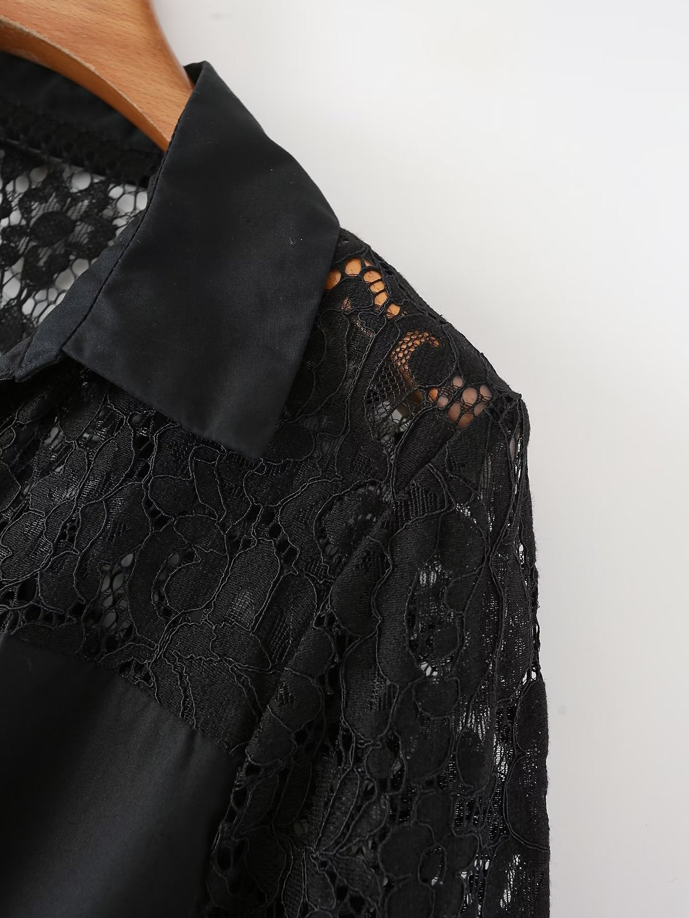 Exclusive for Black Dress WaistTight Slimming Sense of Design Loose Shirt Dress