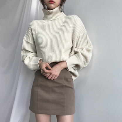 Relaxed And Versatile Autumn And Winter Wear Languid Long Sleeve Sweater