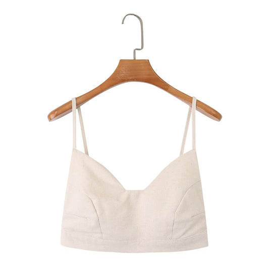 F00177823 F00177821 Women Imitation Cotton Linen Bra