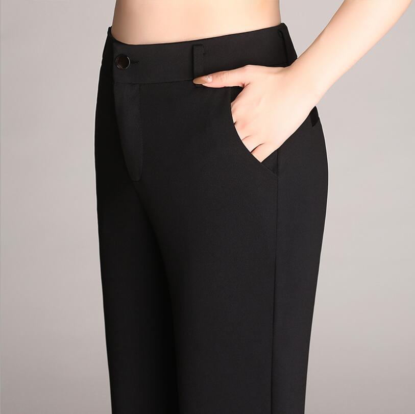 New Bootcut Trousers Trousers Plus Size Bell-Bottom Pants Work Pant Women Pants Straight High Waist Work Pants Work Pant Women