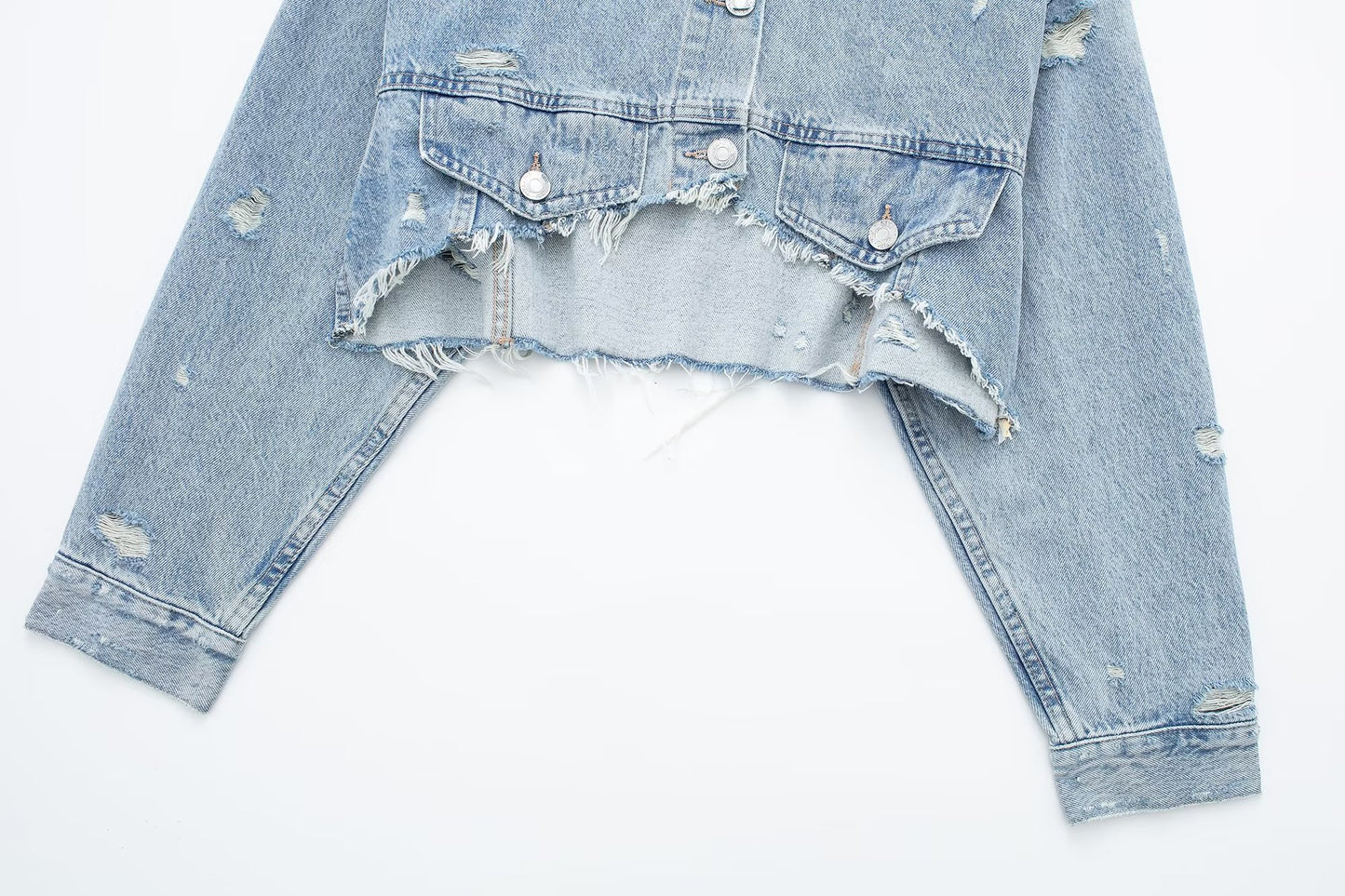 Summer Women Clothing Loose Short Denim Jacket Coat