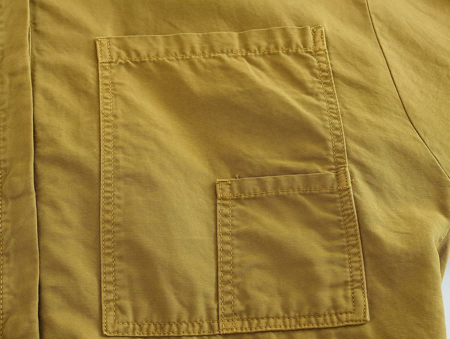 Summer   Tuyere Pocket Decoration Loose Casual Long Sleeves Jacket Shacket Women