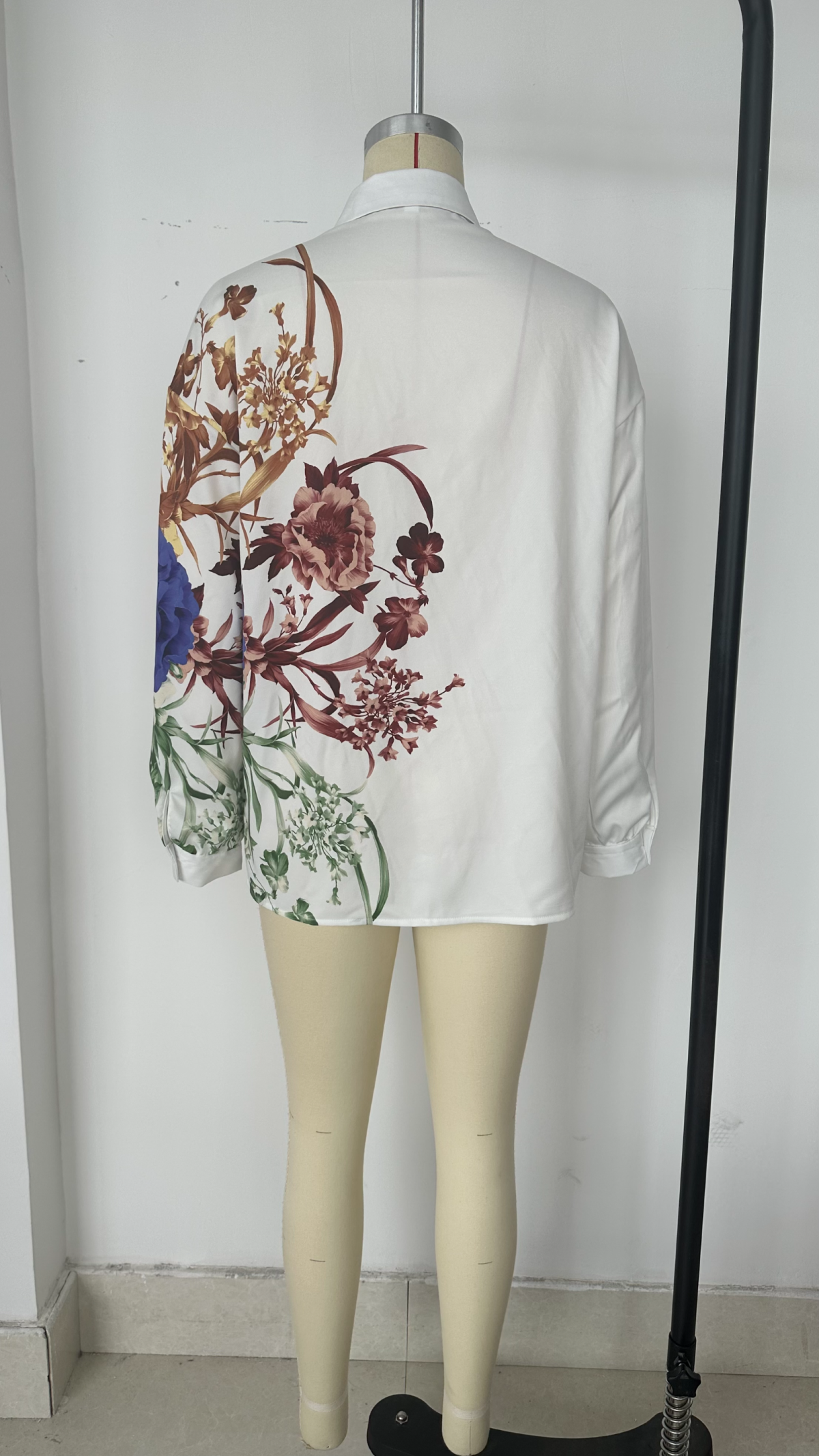 Spring Autumn Vintage White Casual Shirt Women Stylish Shirt Niche Chic Top