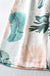 Spring Banana Leaf Print Slim Fit One-Piece Trousers