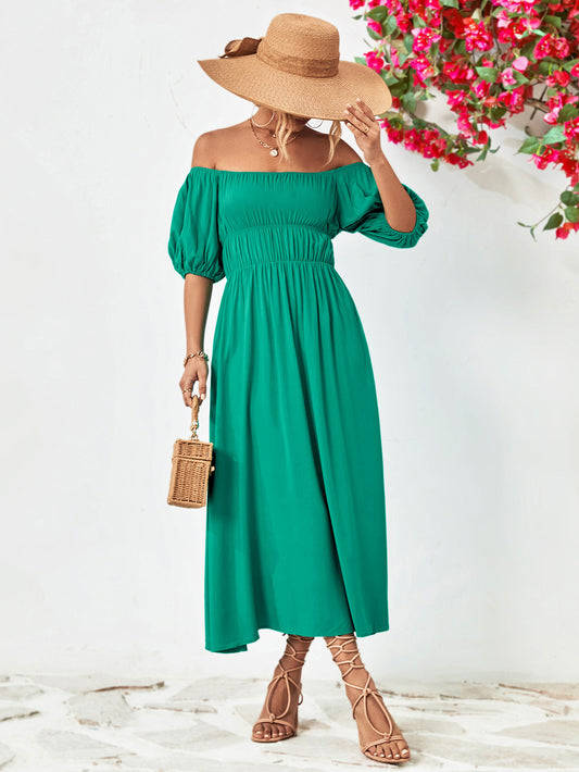 Women Clothing off Shoulder Dress