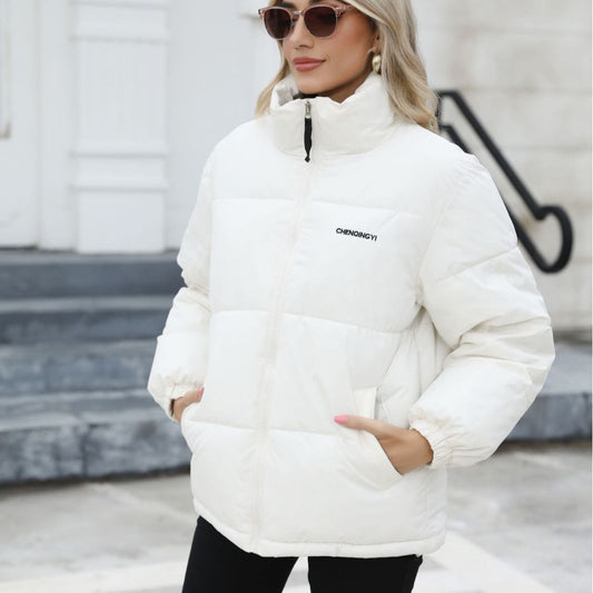 Women Clothes Warm Coat Winter Women Cotton Padded Clothes Padded Jacket Cotton Padded Coat Sub Coat