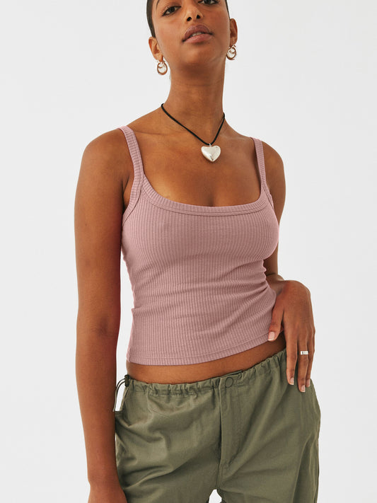 Summer Sexy Sexy Women Camisole Outer Wear Thread Knitted Base Cropped Top