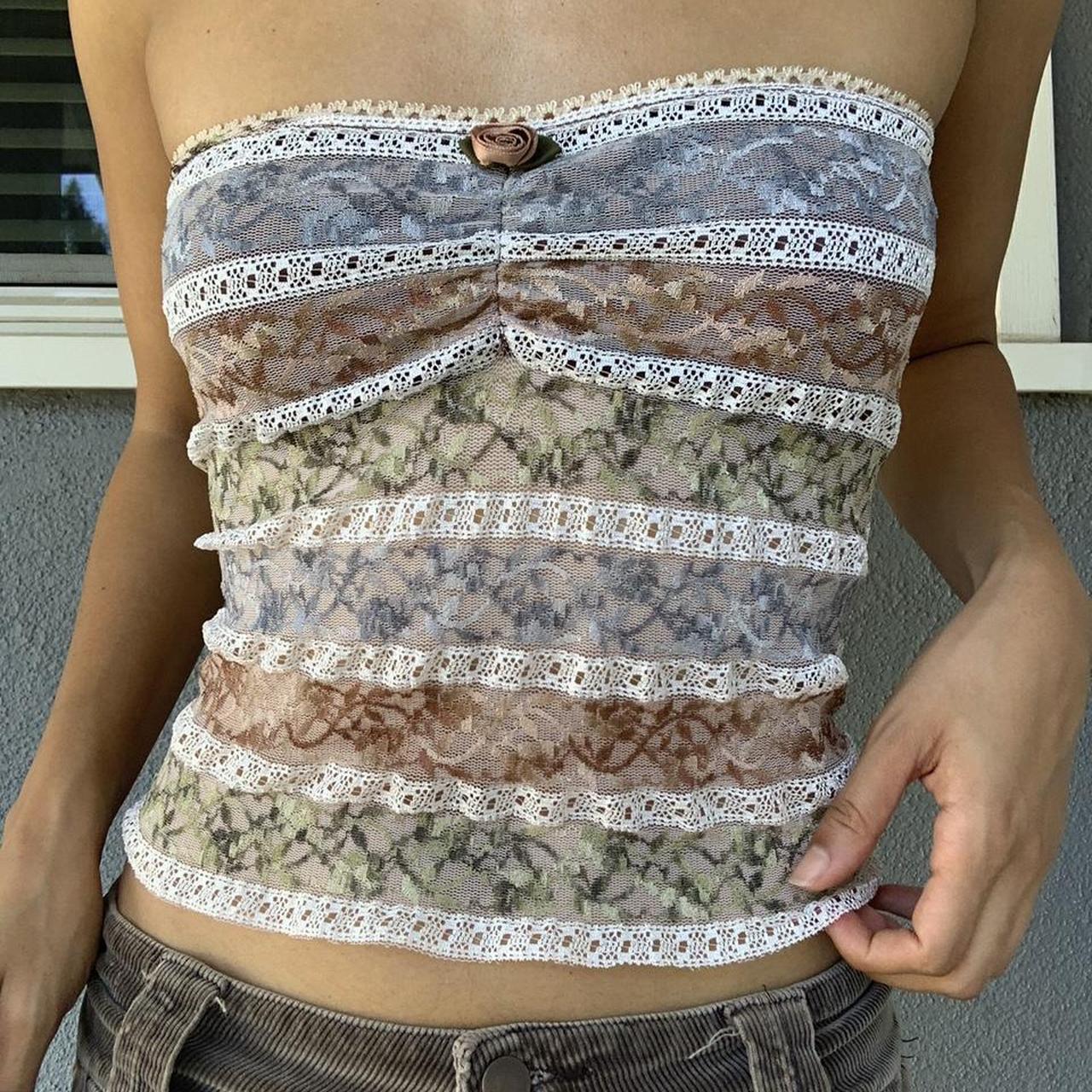 Strapless Non Slip Base Tube Top Sexy One Word Bimei Back Wrapped Chest Traceless Lace Women Clothing