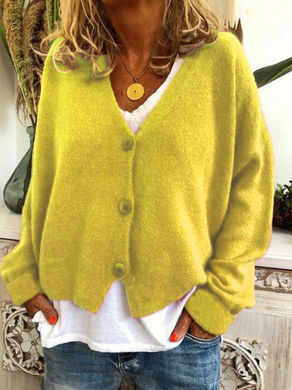 Women's Fashion Loose Sweater Cardigan