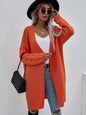 Women's Open Knit Long Sleeve Cardigan