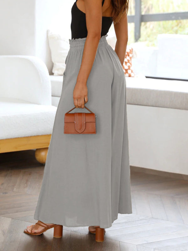 Casual wide-leg explosive style loose casual fashion trousers