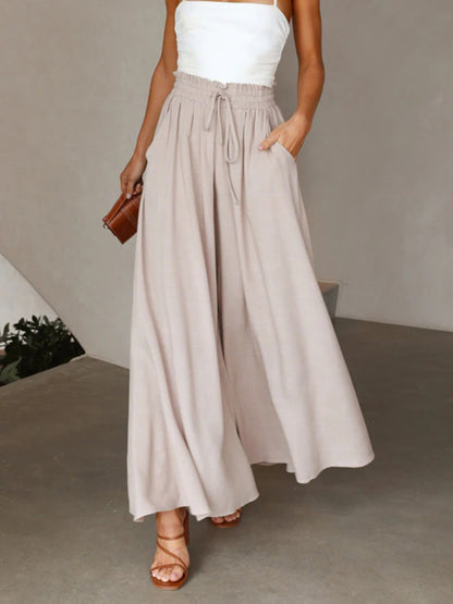 Casual wide-leg explosive style loose casual fashion trousers