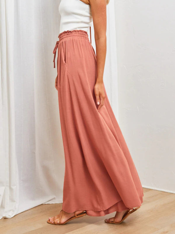 Casual wide-leg explosive style loose casual fashion trousers