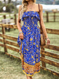 New Ladies Bohemian Casual Vacation Long Dress