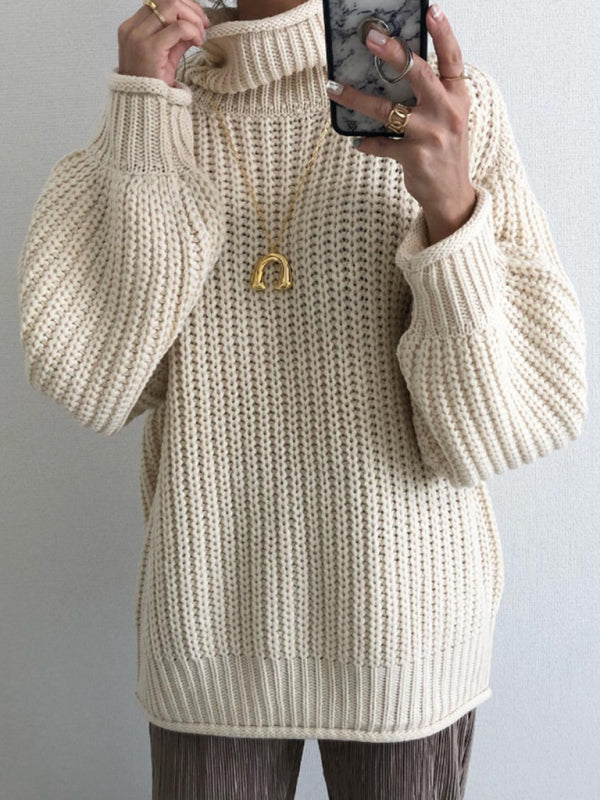 women's casual loose pullover sweater