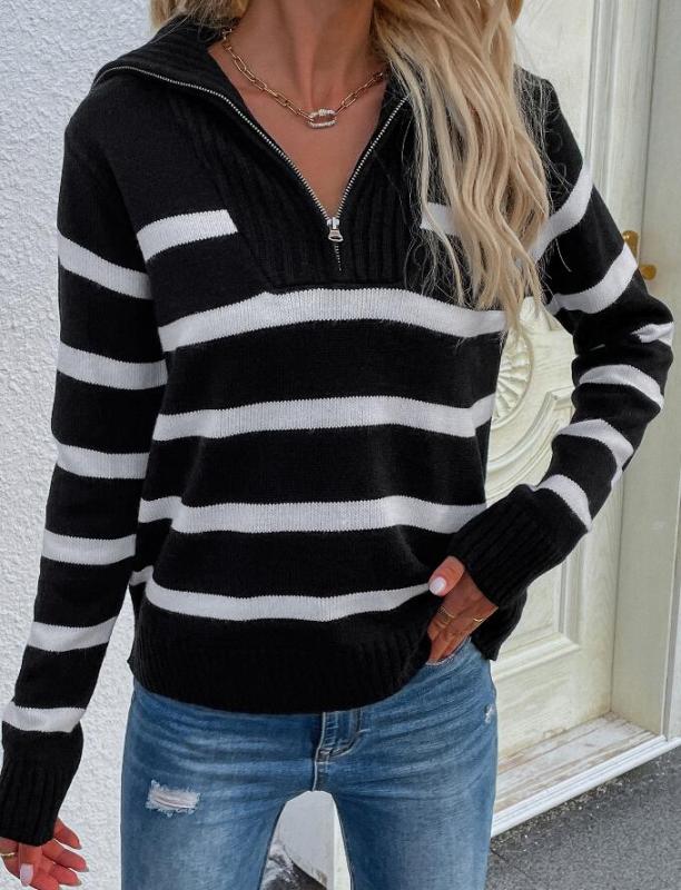 Women's Loose Turtleneck Long Sleeve Sweater